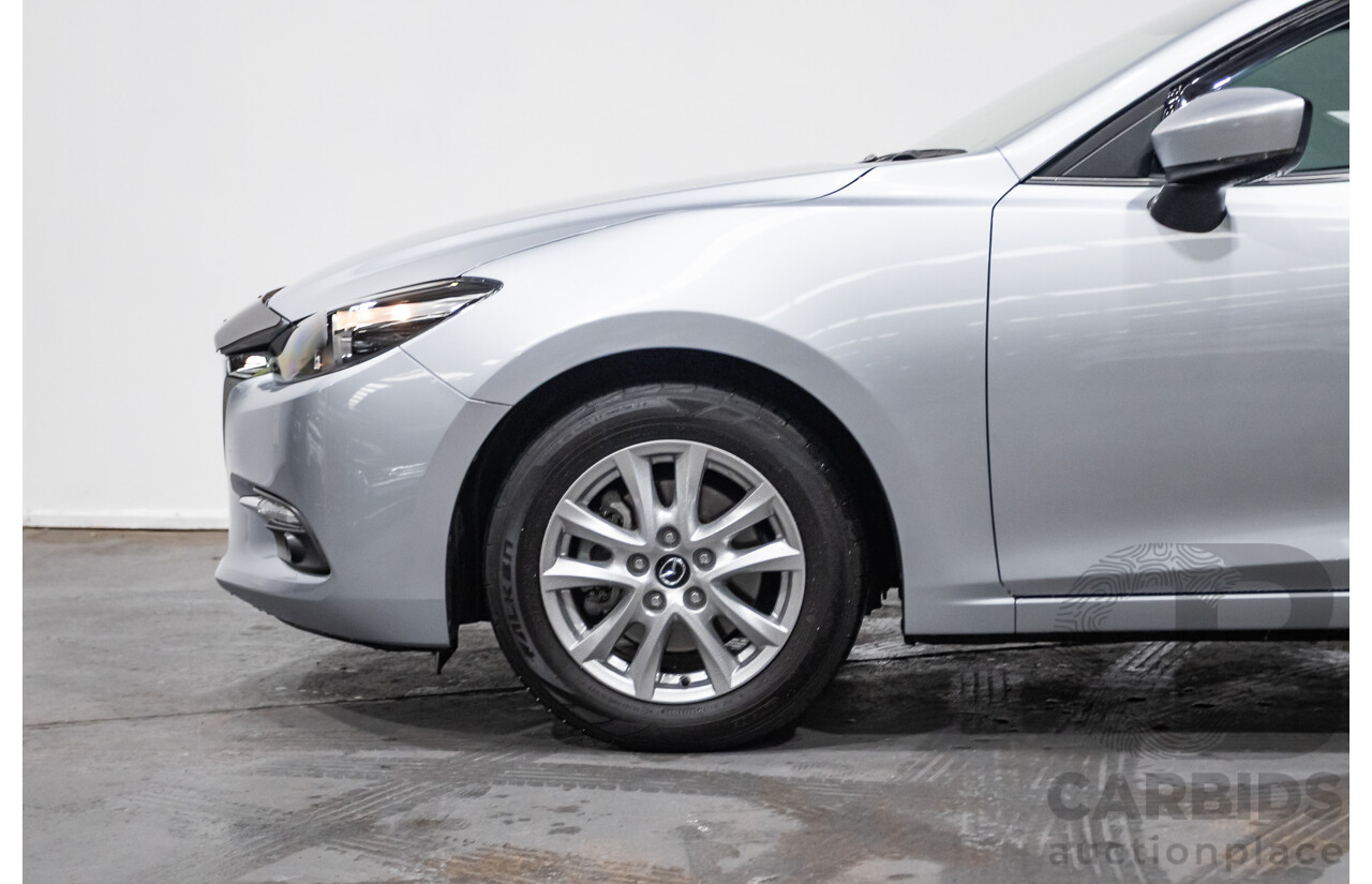 03/2018 Mazda Mazda3 MAXX SPORT BN MY18 5D Hatchback Sonic Silver 2.0L