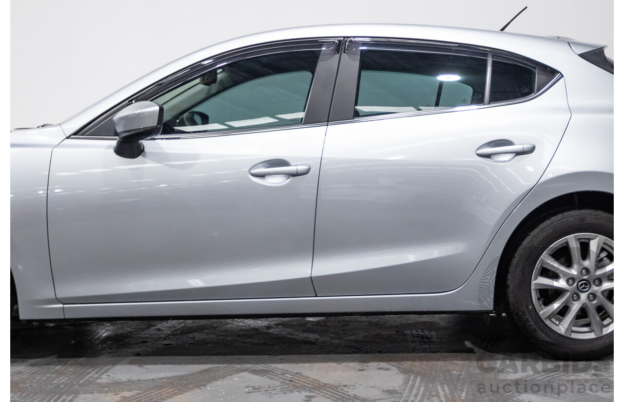03/2018 Mazda Mazda3 MAXX SPORT BN MY18 5D Hatchback Sonic Silver 2.0L