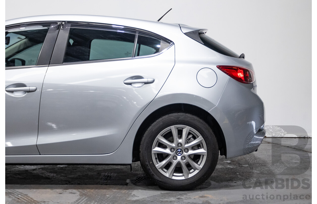 03/2018 Mazda Mazda3 MAXX SPORT BN MY18 5D Hatchback Sonic Silver 2.0L