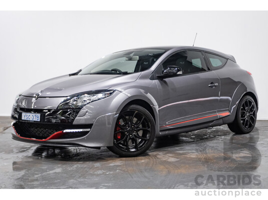 3/2013 Renault Megane RS 265 CUP X95 3d Hatchback Grey 2.0L - Turbo