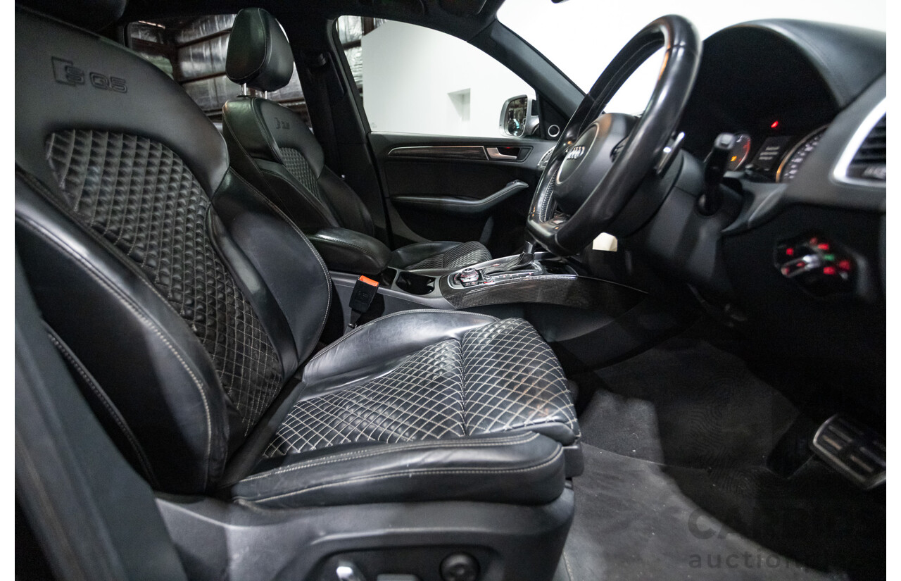 10/2016 Audi SQ5 3.0 TDI Quattro (AWD) 8R MY16 5D Wagon Panther Black Twin Turbo Diesel 3.0L