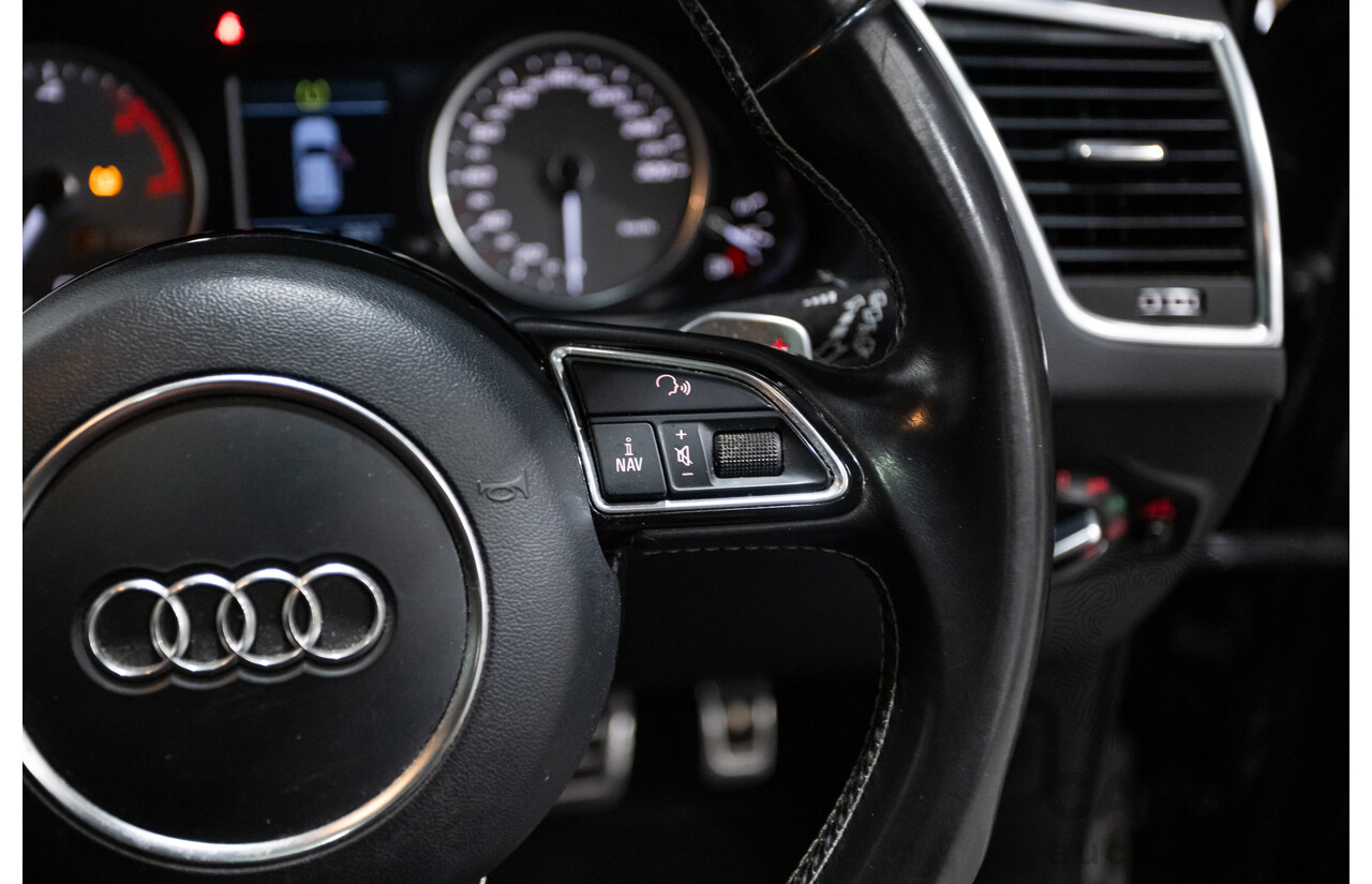 10/2016 Audi SQ5 3.0 TDI Quattro (AWD) 8R MY16 5D Wagon Panther Black Twin Turbo Diesel 3.0L
