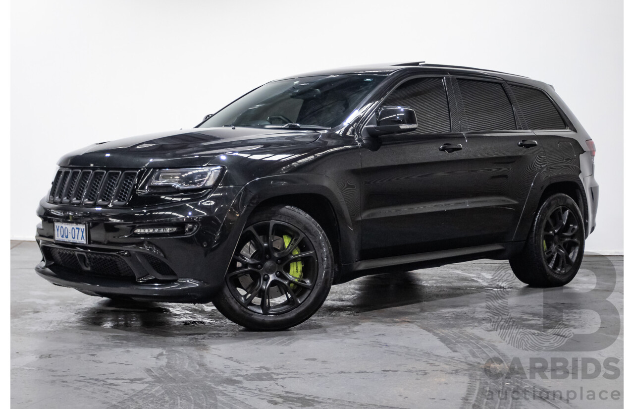 11/2013 Jeep Grand Cherokee SRT 8 (4x4) AWD WK MY13 4D Wagon Black 6.4L