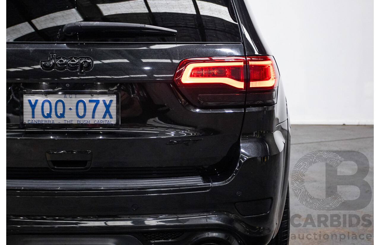 11/2013 Jeep Grand Cherokee SRT 8 (4x4) AWD WK MY13 4D Wagon Black 6.4L