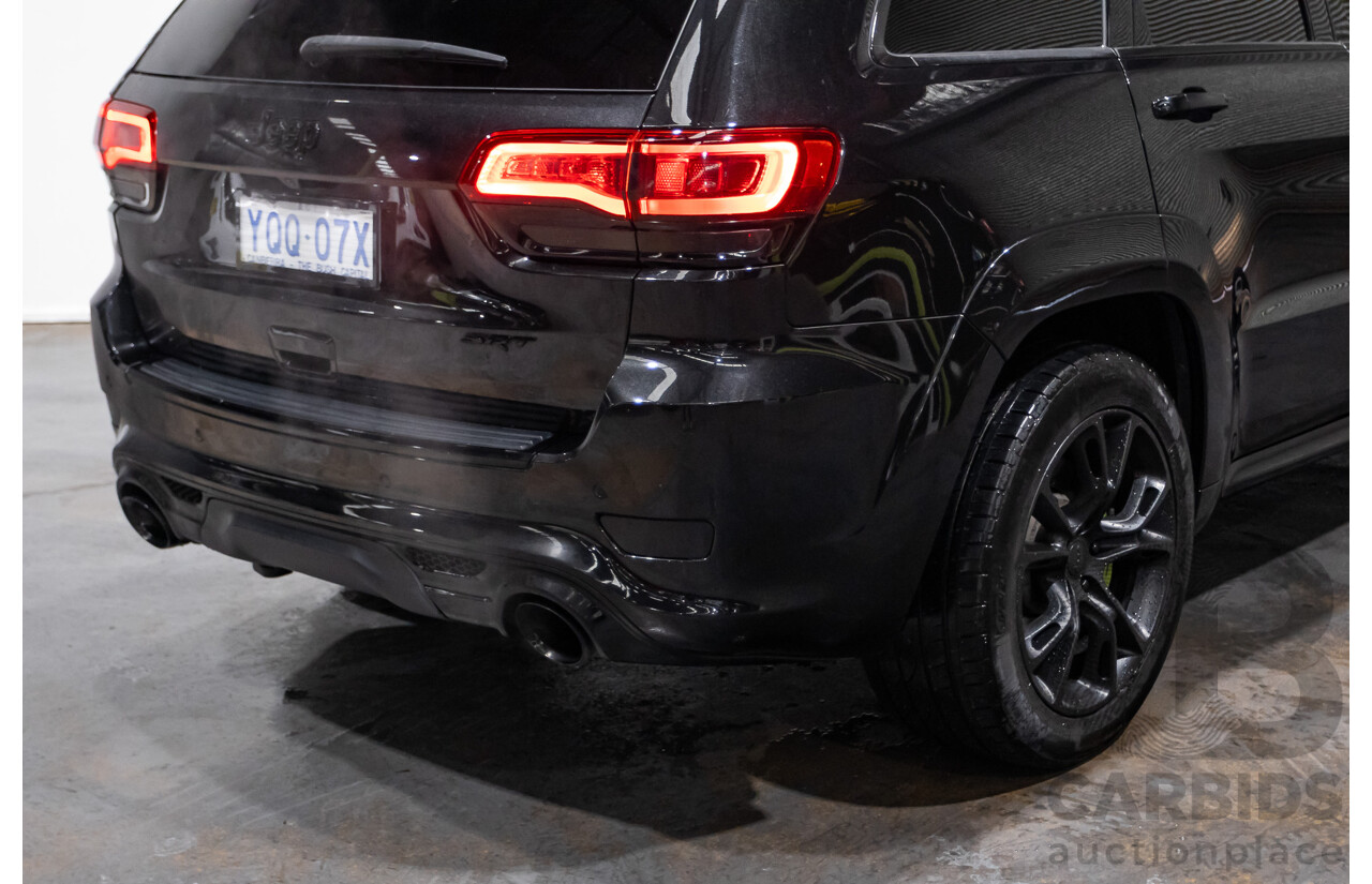 11/2013 Jeep Grand Cherokee SRT 8 (4x4) AWD WK MY13 4D Wagon Black 6.4L