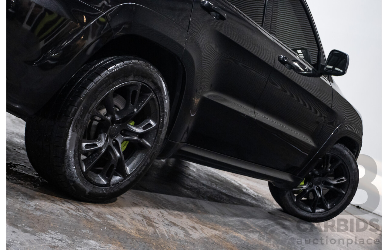 11/2013 Jeep Grand Cherokee SRT 8 (4x4) AWD WK MY13 4D Wagon Black 6.4L