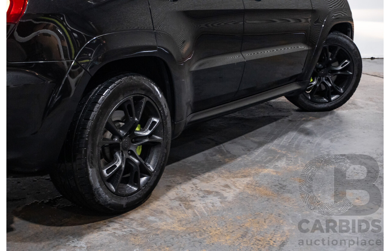 11/2013 Jeep Grand Cherokee SRT 8 (4x4) AWD WK MY13 4D Wagon Black 6.4L
