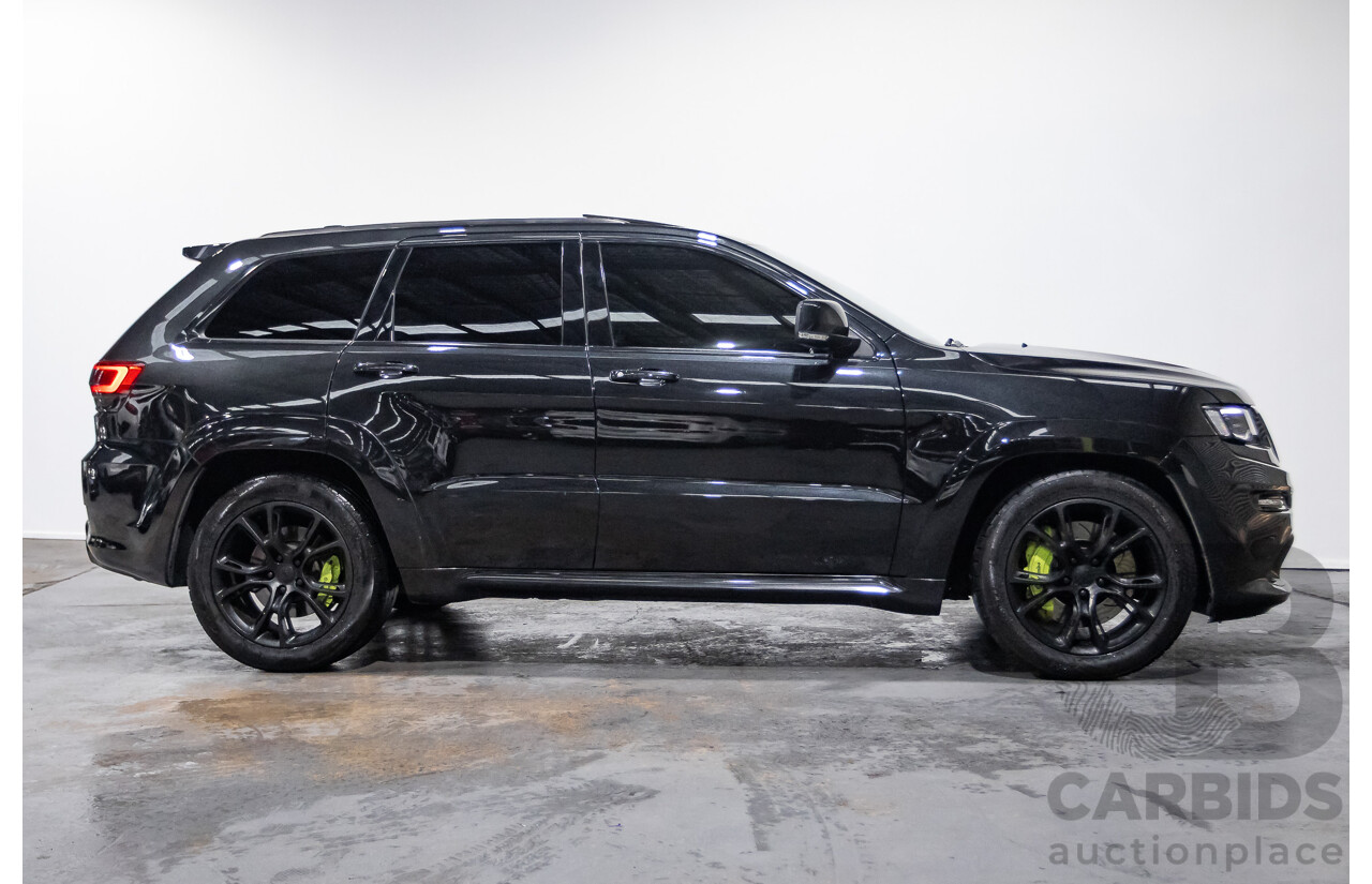 11/2013 Jeep Grand Cherokee SRT 8 (4x4) AWD WK MY13 4D Wagon Black 6.4L