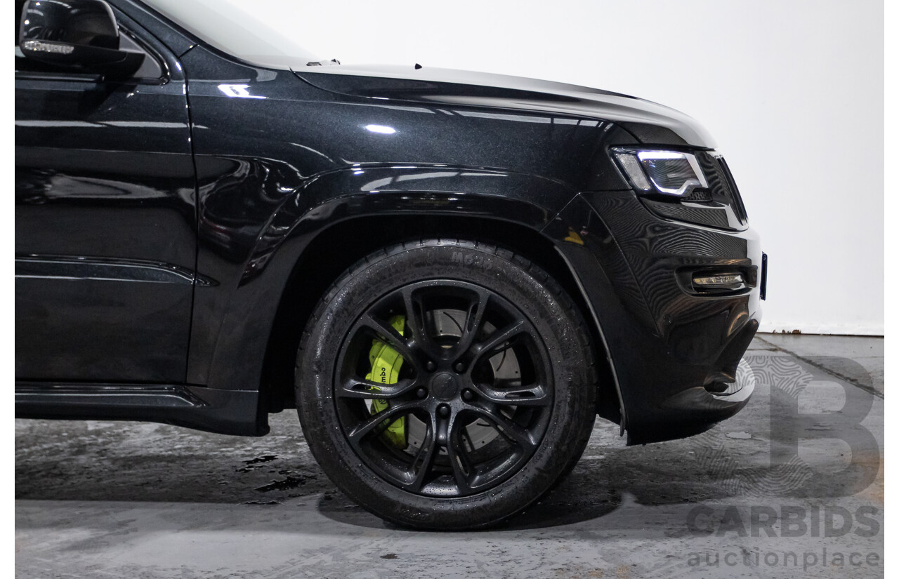 11/2013 Jeep Grand Cherokee SRT 8 (4x4) AWD WK MY13 4D Wagon Black 6.4L