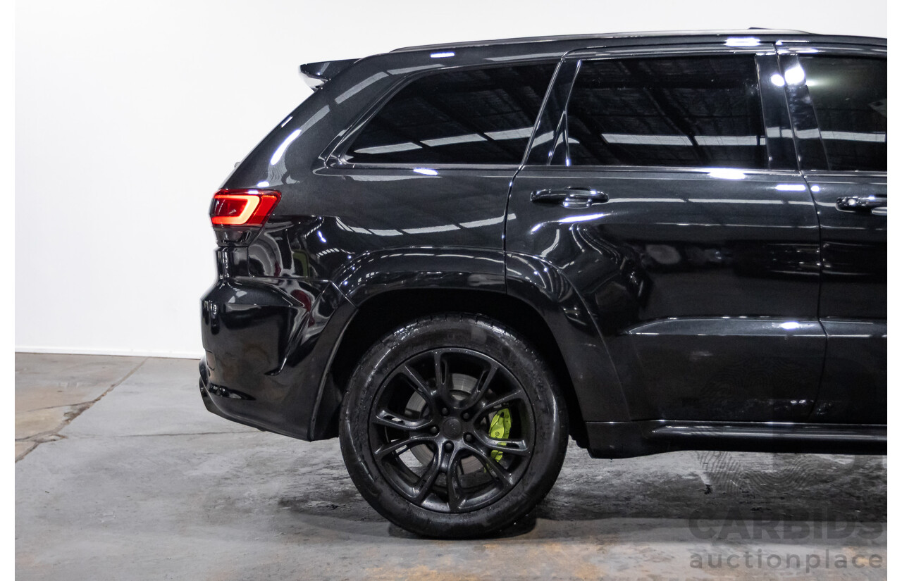 11/2013 Jeep Grand Cherokee SRT 8 (4x4) AWD WK MY13 4D Wagon Black 6.4L