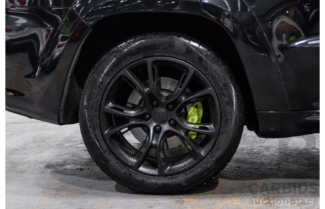 11/2013 Jeep Grand Cherokee SRT 8 (4x4) AWD WK MY13 4D Wagon Black 6.4L