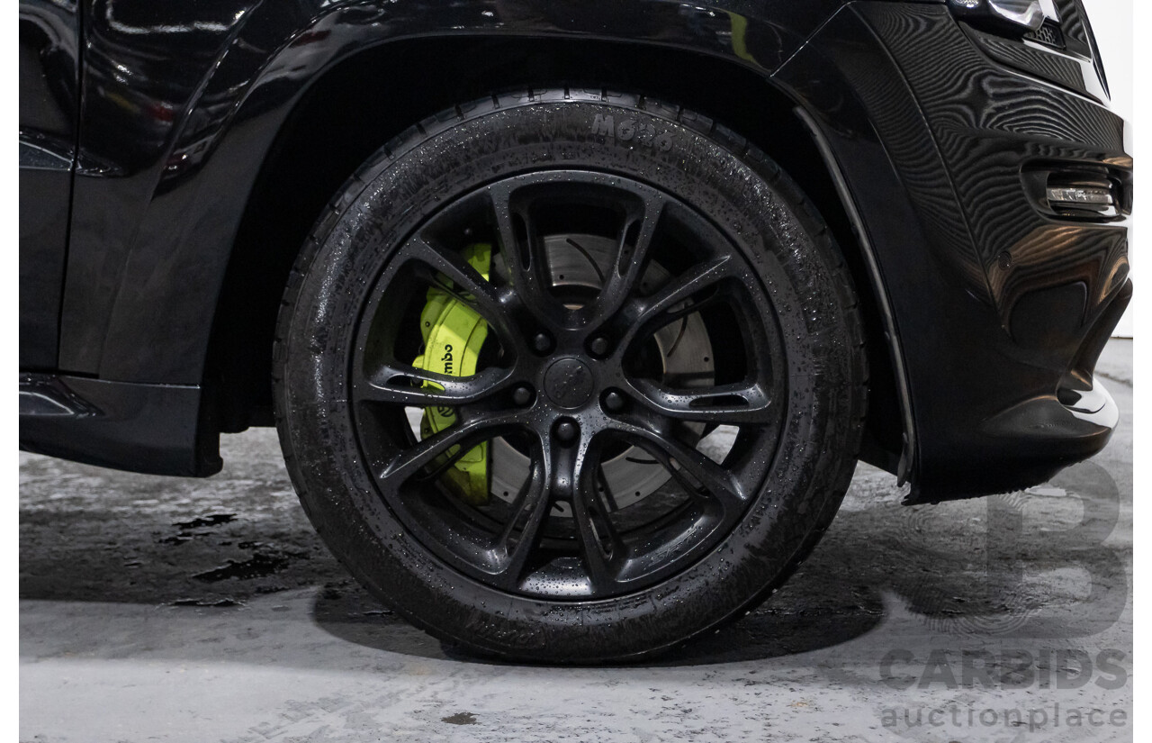 11/2013 Jeep Grand Cherokee SRT 8 (4x4) AWD WK MY13 4D Wagon Black 6.4L