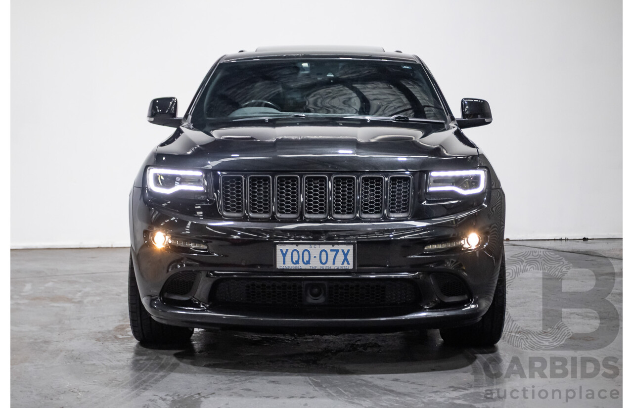 11/2013 Jeep Grand Cherokee SRT 8 (4x4) AWD WK MY13 4D Wagon Black 6.4L