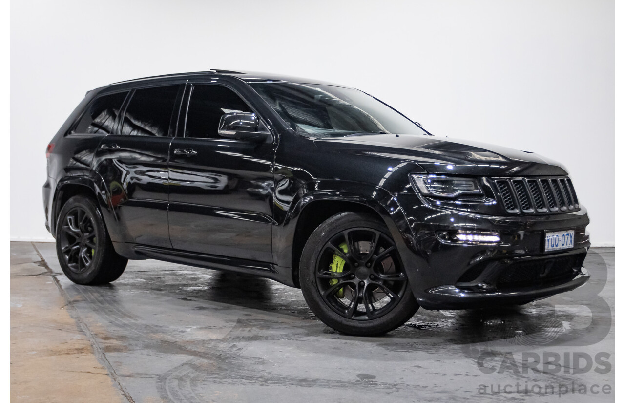 11/2013 Jeep Grand Cherokee SRT 8 (4x4) AWD WK MY13 4D Wagon Black 6.4L