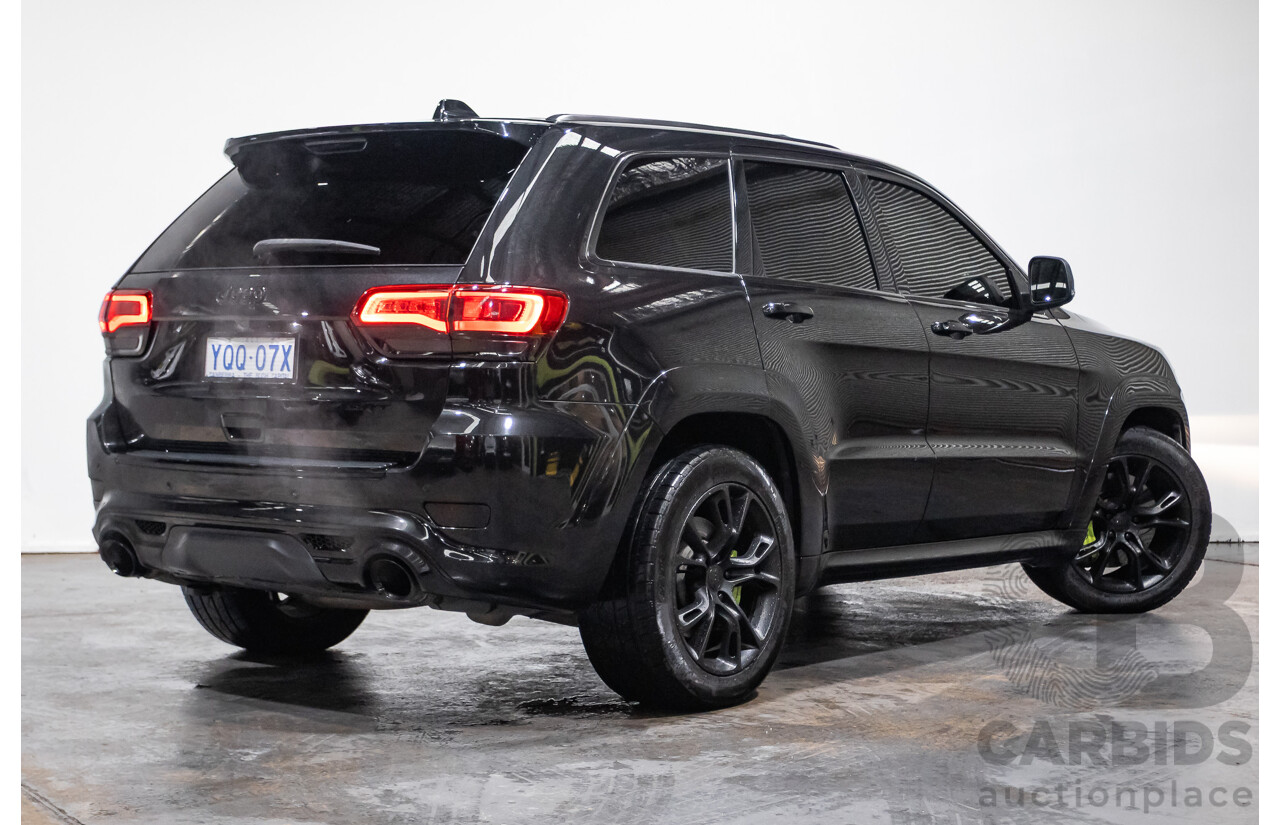 11/2013 Jeep Grand Cherokee SRT 8 (4x4) AWD WK MY13 4D Wagon Black 6.4L