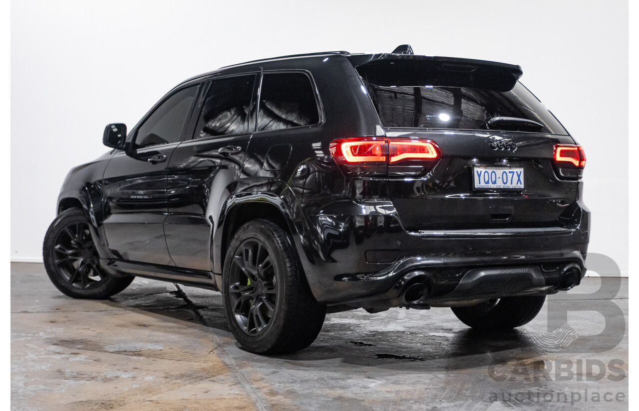 11/2013 Jeep Grand Cherokee SRT 8 (4x4) AWD WK MY13 4D Wagon Black 6.4L