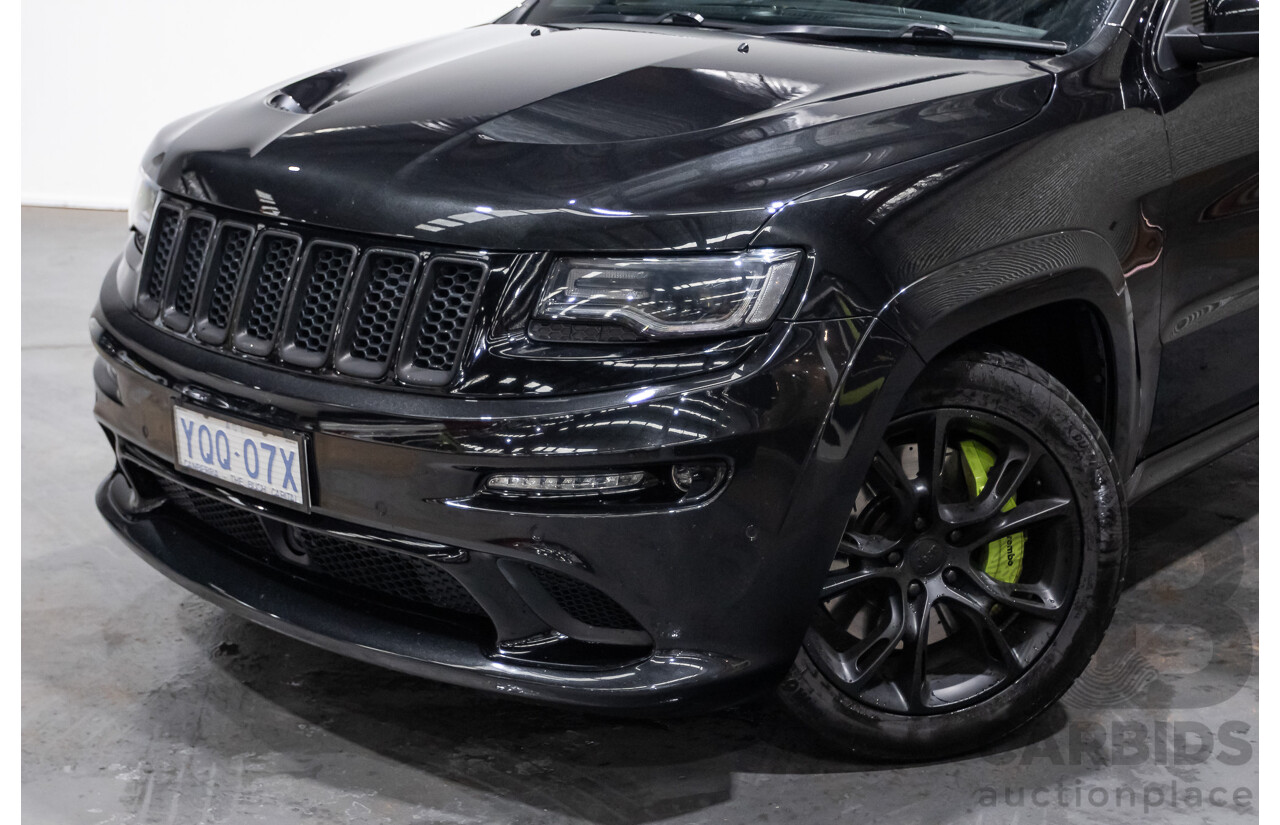 11/2013 Jeep Grand Cherokee SRT 8 (4x4) AWD WK MY13 4D Wagon Black 6.4L