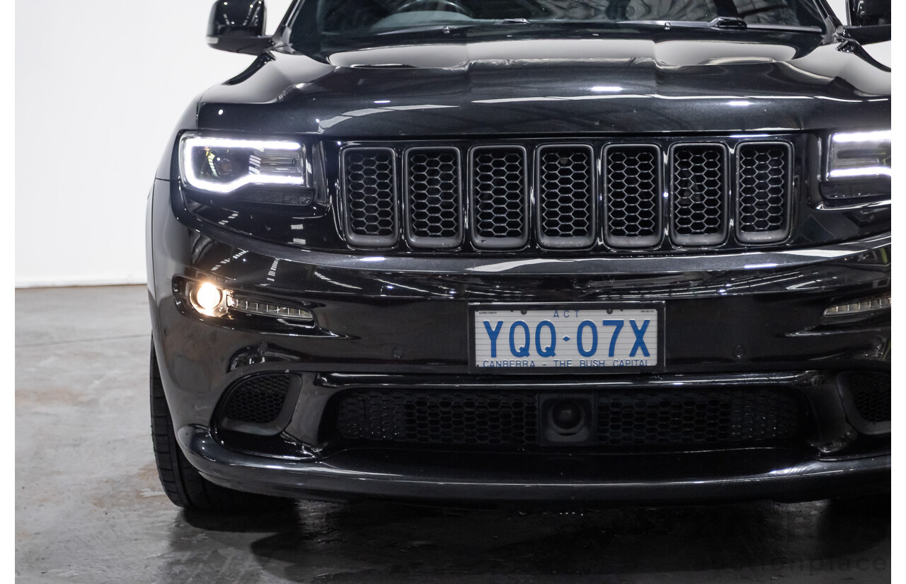 11/2013 Jeep Grand Cherokee SRT 8 (4x4) AWD WK MY13 4D Wagon Black 6.4L