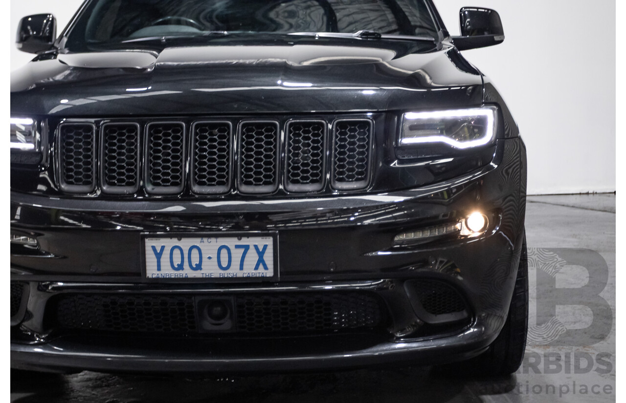 11/2013 Jeep Grand Cherokee SRT 8 (4x4) AWD WK MY13 4D Wagon Black 6.4L