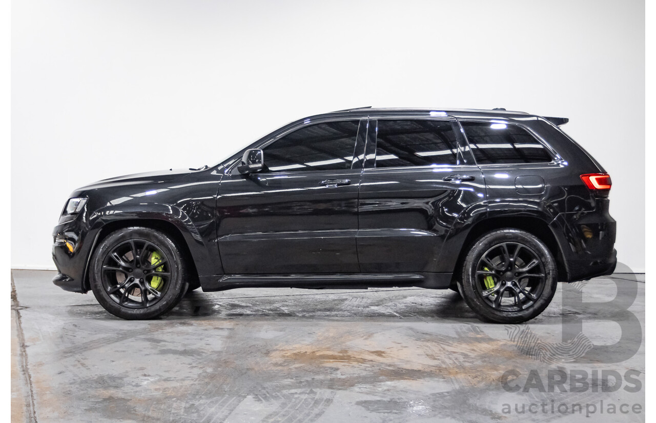11/2013 Jeep Grand Cherokee SRT 8 (4x4) AWD WK MY13 4D Wagon Black 6.4L