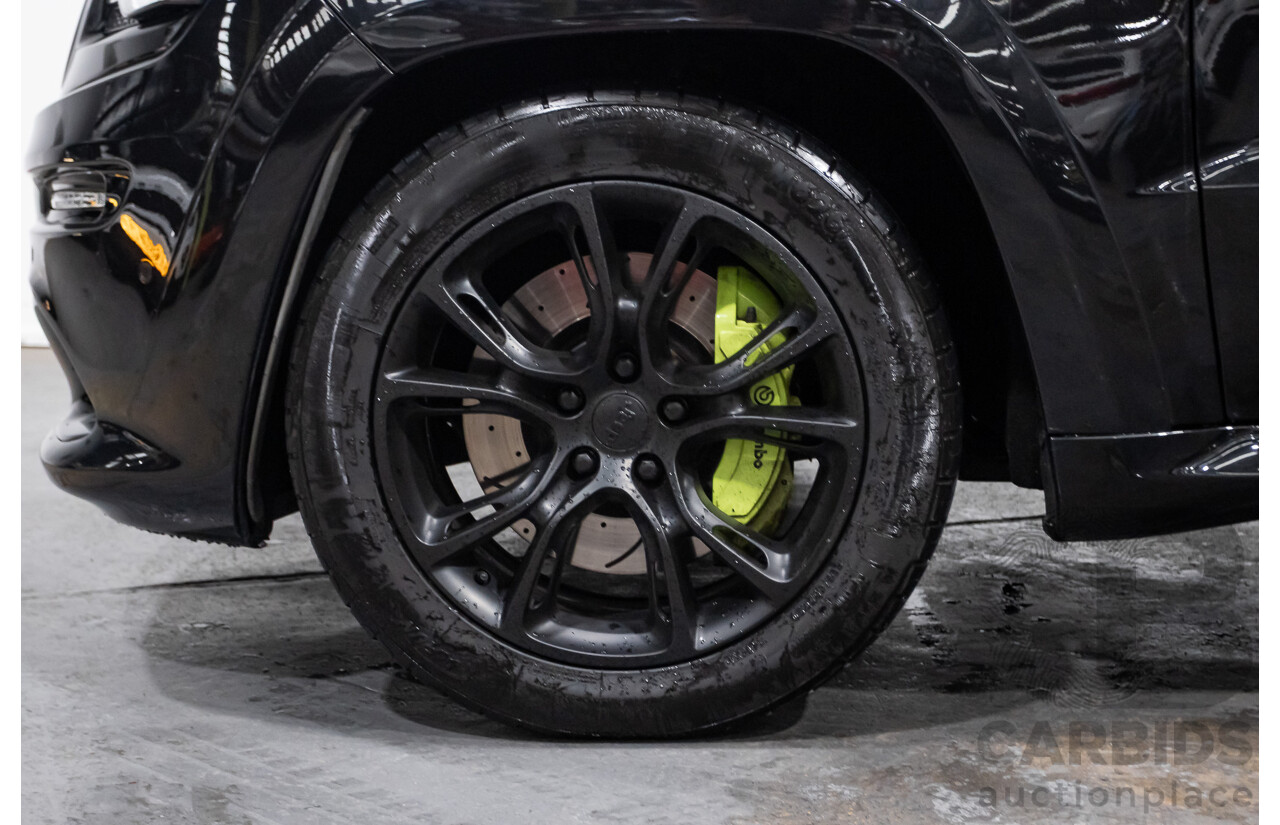 11/2013 Jeep Grand Cherokee SRT 8 (4x4) AWD WK MY13 4D Wagon Black 6.4L