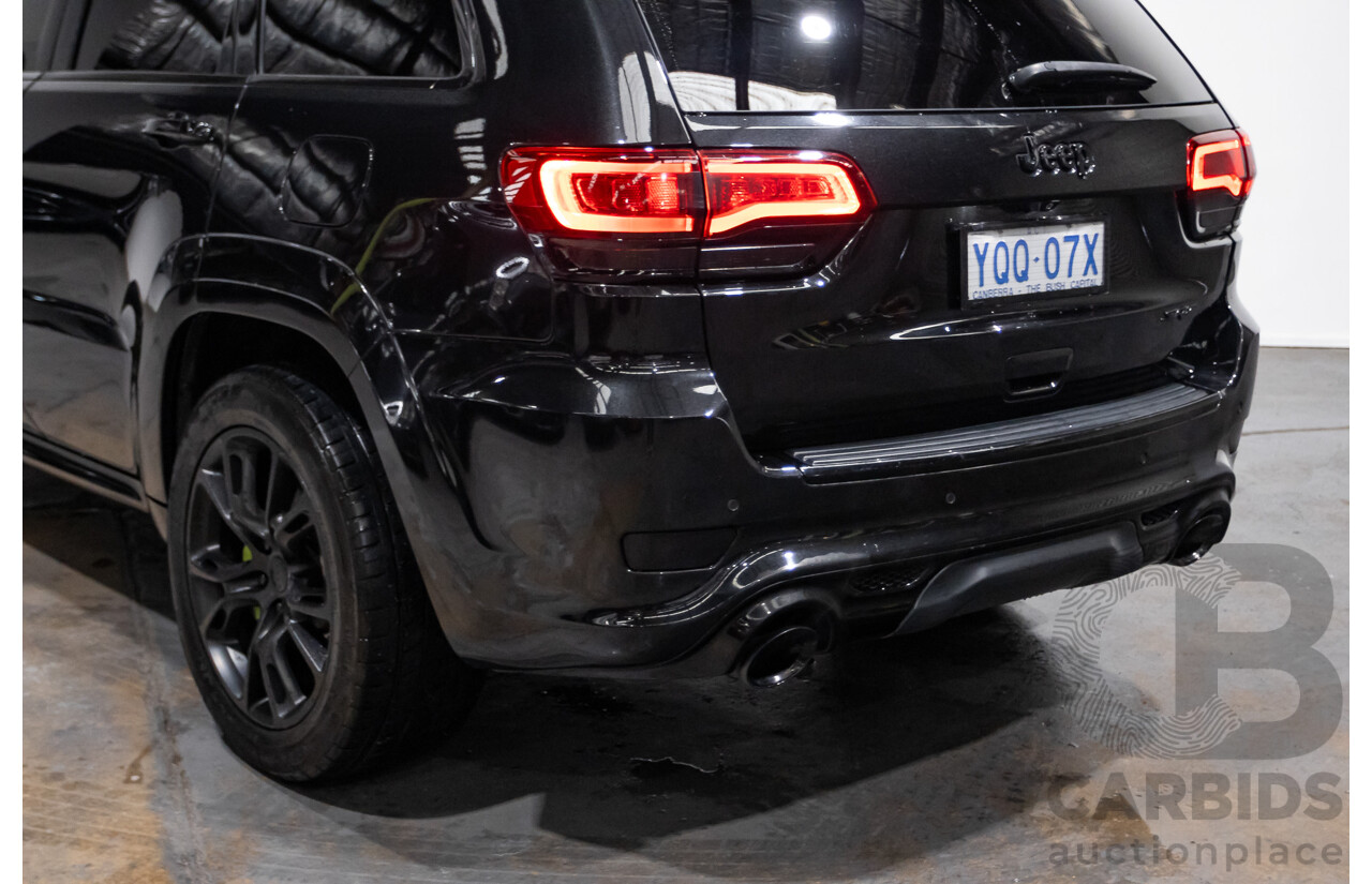 11/2013 Jeep Grand Cherokee SRT 8 (4x4) AWD WK MY13 4D Wagon Black 6.4L