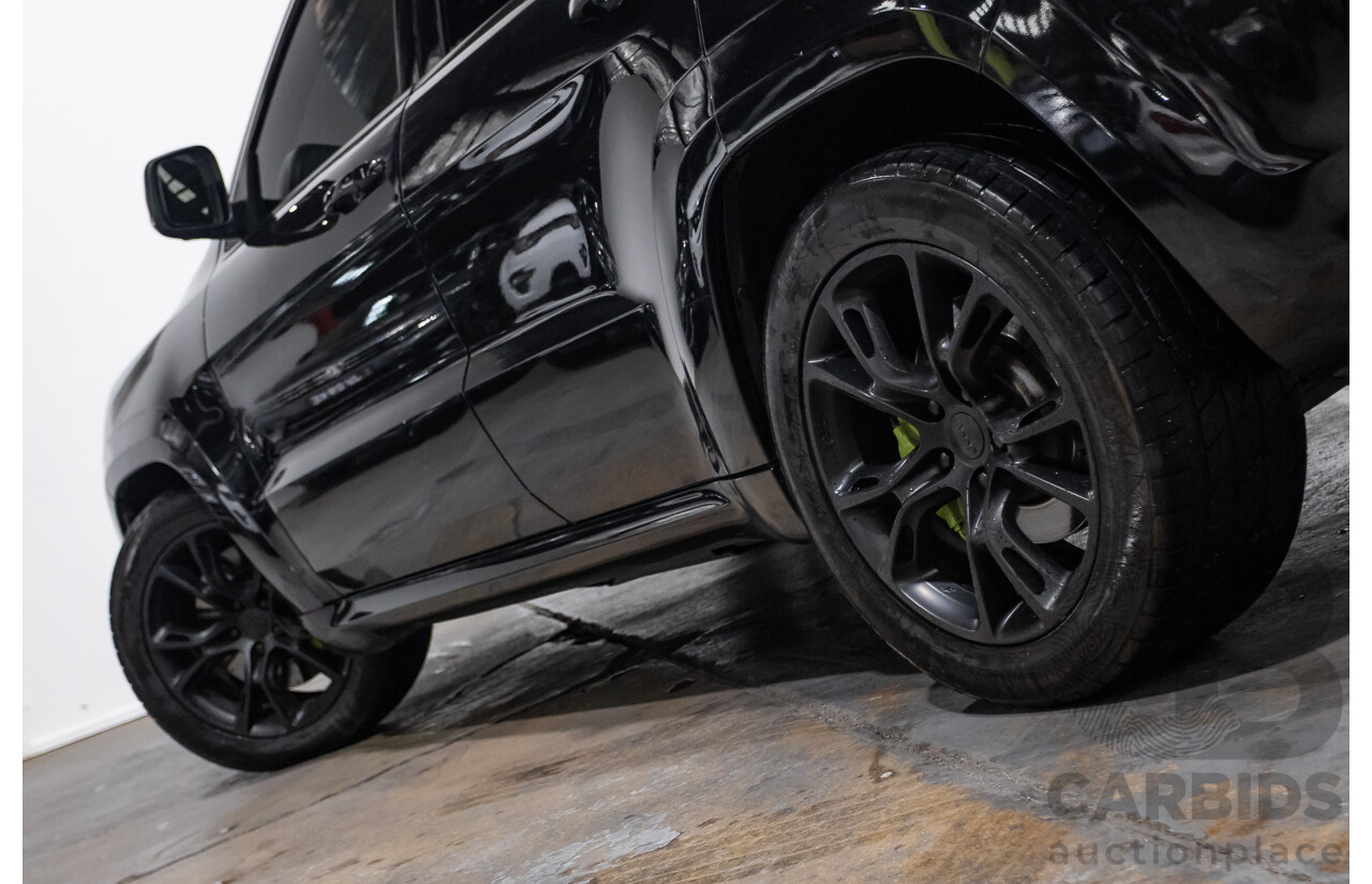11/2013 Jeep Grand Cherokee SRT 8 (4x4) AWD WK MY13 4D Wagon Black 6.4L