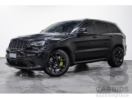 11/2013 Jeep Grand Cherokee SRT 8 (4x4) AWD WK MY13 4D Wagon Black 6.4L