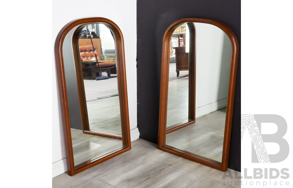 Pair of Parker Arch Top Mirrors