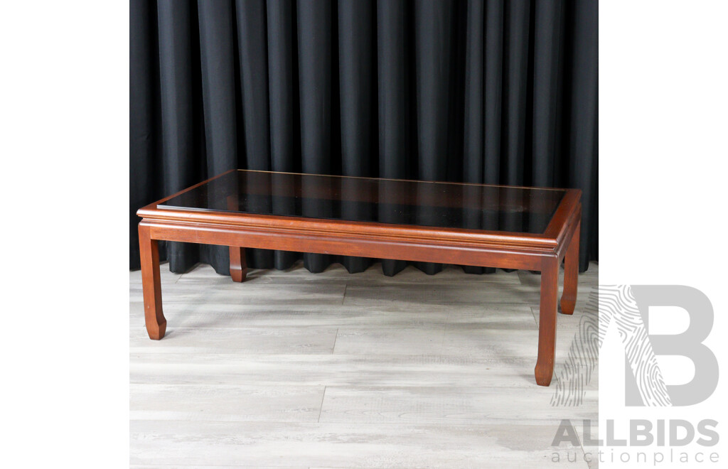 Modern Parker Glass Coffee Table