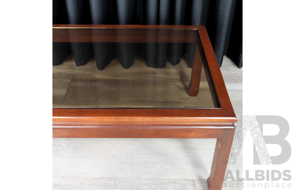 Modern Parker Glass Coffee Table