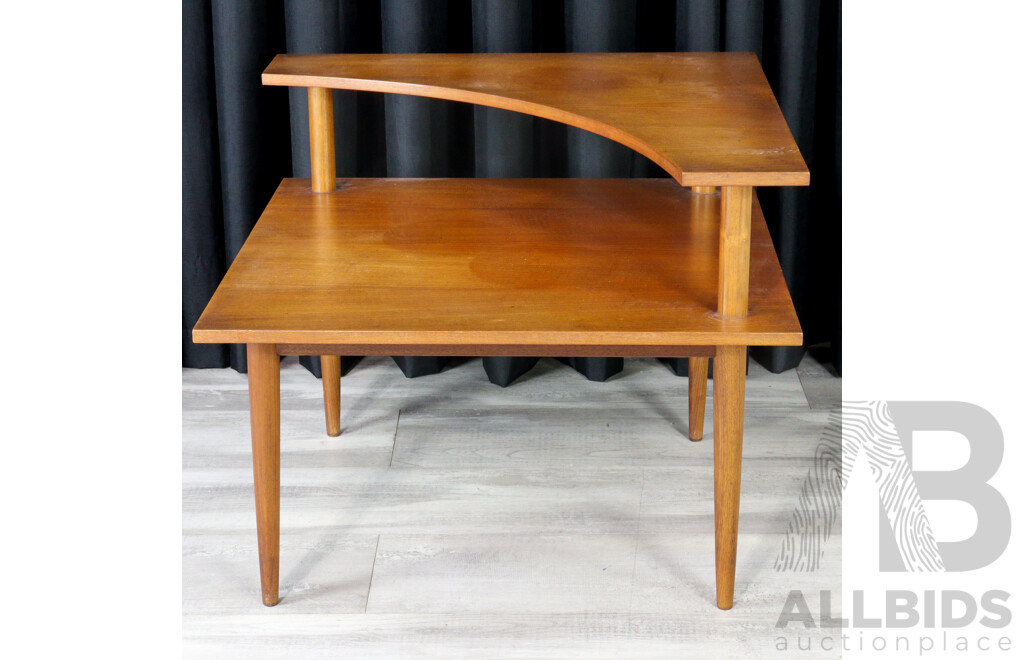Vintage Parker Corner Coffee Table