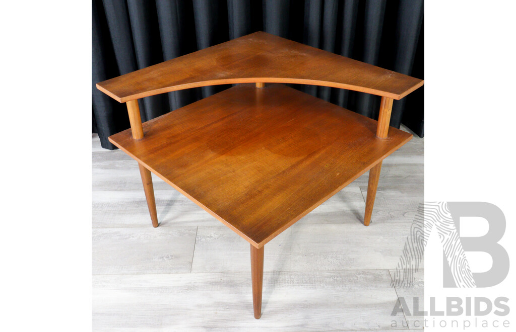 Vintage Parker Corner Coffee Table