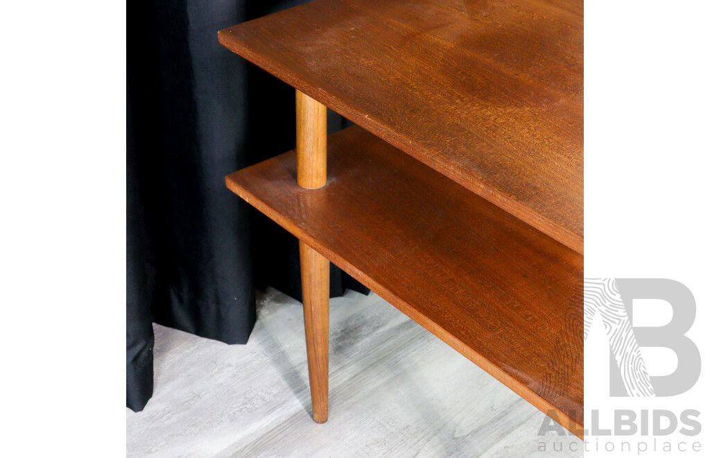 Vintage Parker Corner Coffee Table