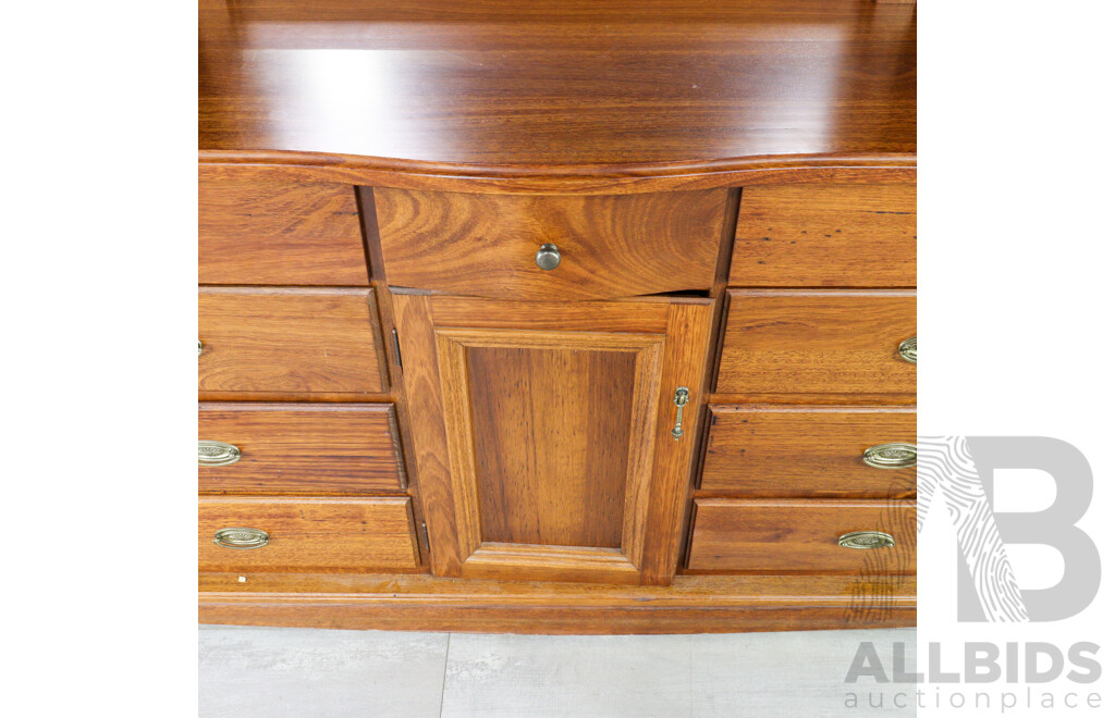 Mirrored Back Dressing Chest by Wentworth Furniture Company