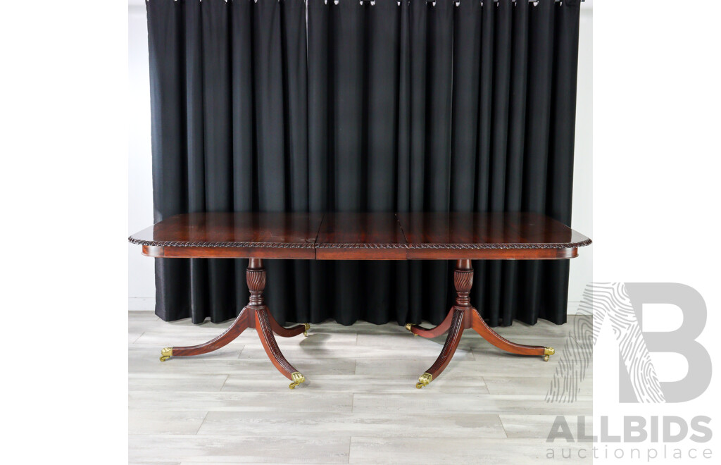 Reproduction Hepplewhite Style Seven Piece Dining Suite