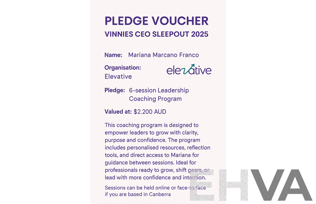 Elevate 6-Session Leadership Coaching Voucher