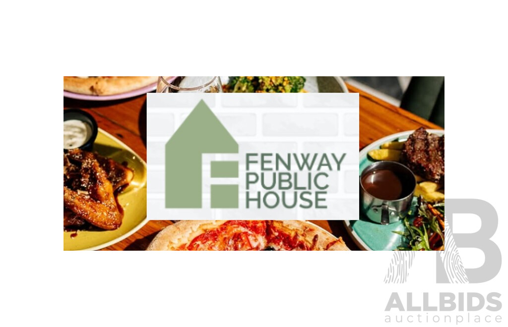 Fenway Public House $250 Gift Voucher