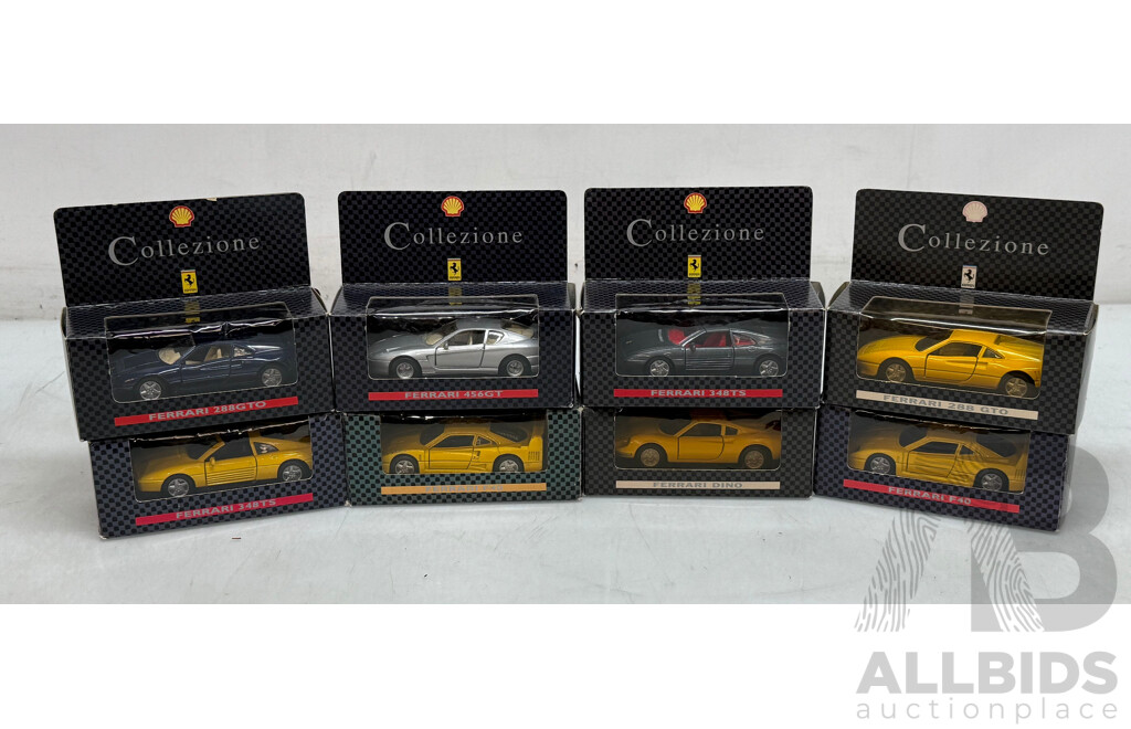 Collezione Ferrari Collection Lot of 8 - 1/43 Scale - Brand New