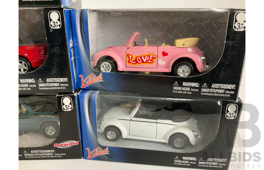 Thirteen Boxed Diecast Maisto Special Edition Vehicles Including Volkswagen, Mercedes, BMW