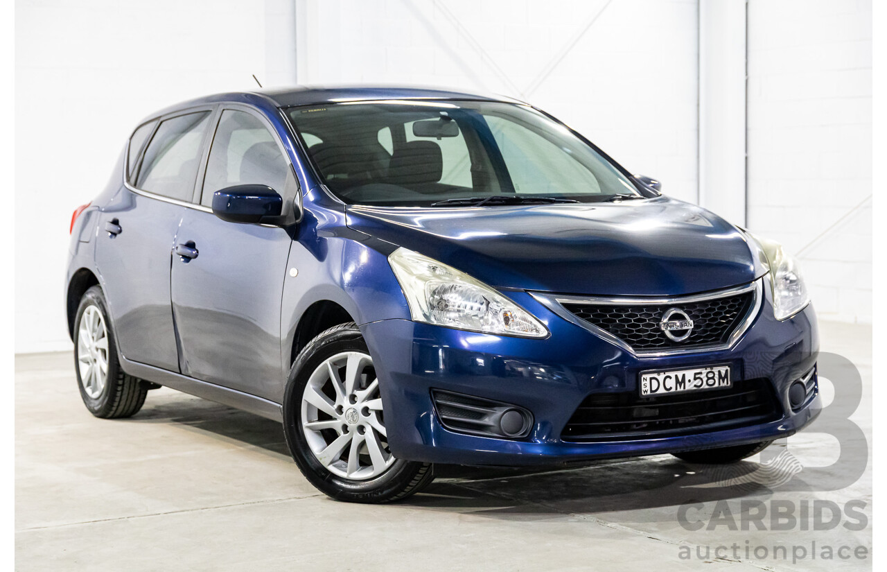 10/2015 Nissan Pulsar ST C12 Series 2 5d Hatchback Deep Sapphire Metallic 1.8L