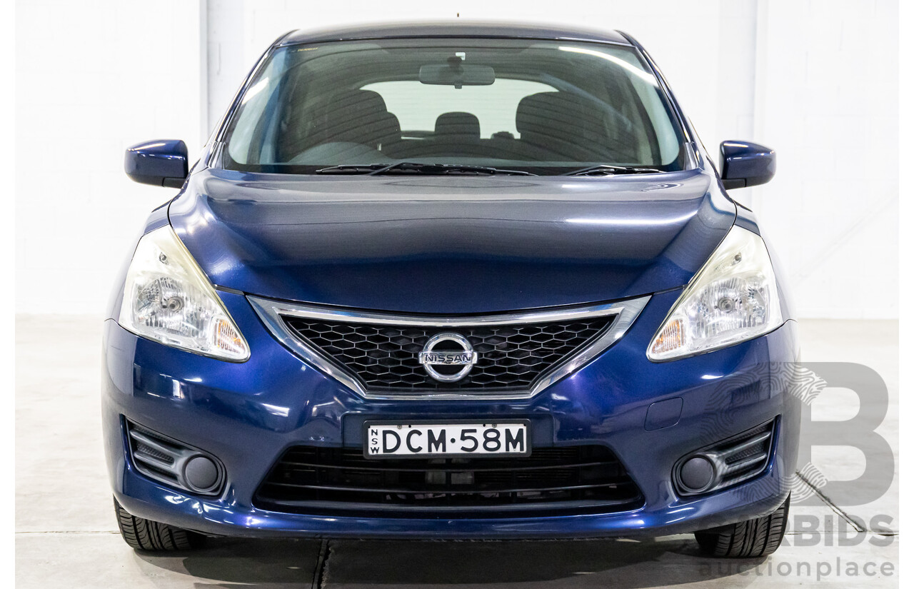 10/2015 Nissan Pulsar ST C12 Series 2 5d Hatchback Deep Sapphire Metallic 1.8L
