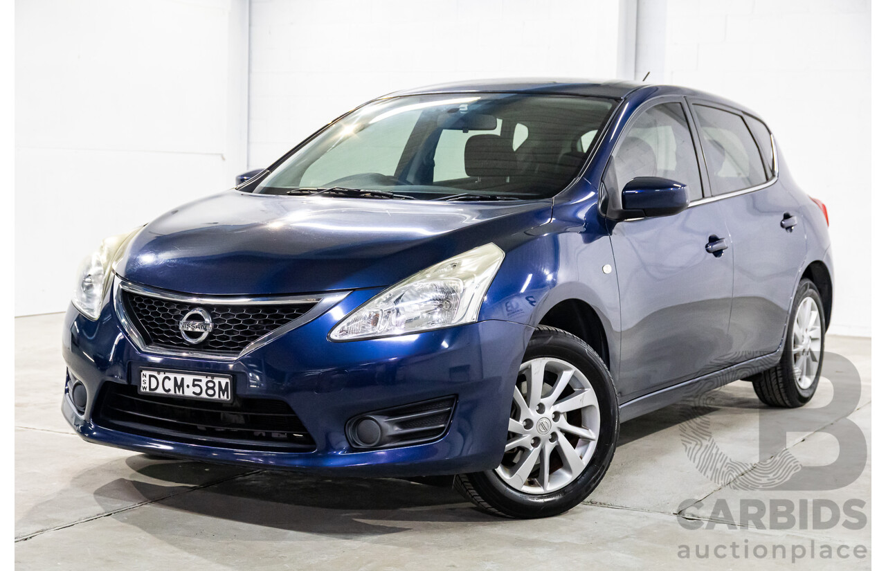 10/2015 Nissan Pulsar ST C12 Series 2 5d Hatchback Deep Sapphire Metallic 1.8L