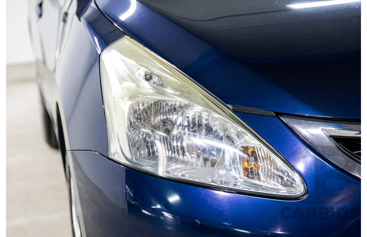 10/2015 Nissan Pulsar ST C12 Series 2 5d Hatchback Deep Sapphire Metallic 1.8L