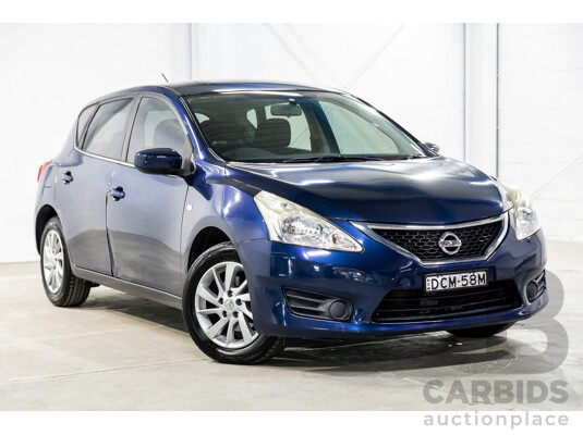 10/2015 Nissan Pulsar ST C12 Series 2 5d Hatchback Deep Sapphire Metallic 1.8L