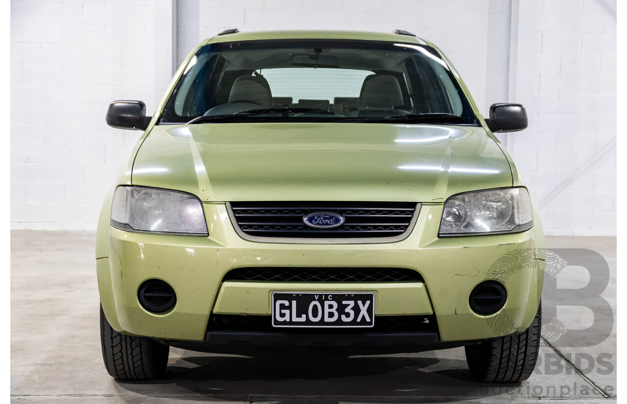 2/2005 Ford Territory TS (RWD) SX 4d Wagon Zest Green Metallic 4.0L - 7 Seater