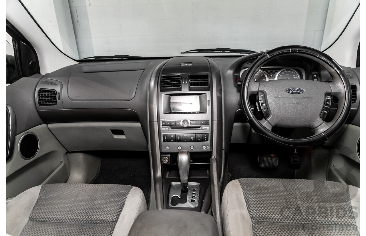 2/2005 Ford Territory TS (RWD) SX 4d Wagon Zest Green Metallic 4.0L - 7 Seater