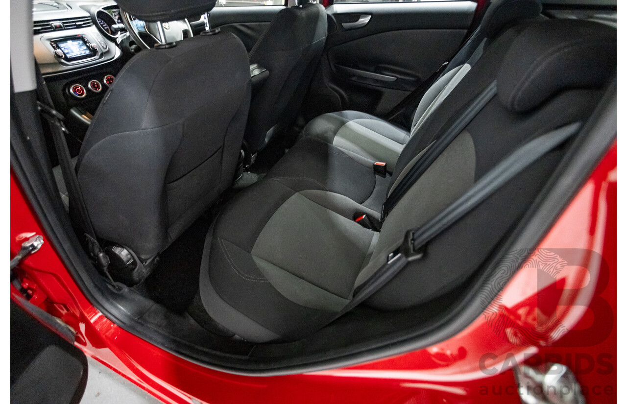 2/2015 Alfa Romeo Giulietta Progression Hatchback Alfa Red Turbo 1.4L