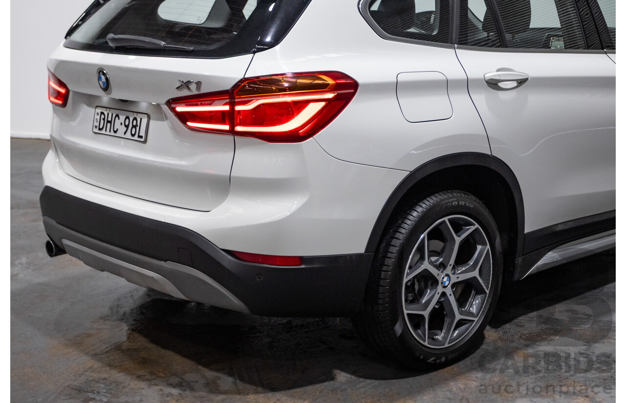 06/2016 BMW X1 sDrive 18d F48 4D Wagon White Turbo Diesel 2.0L