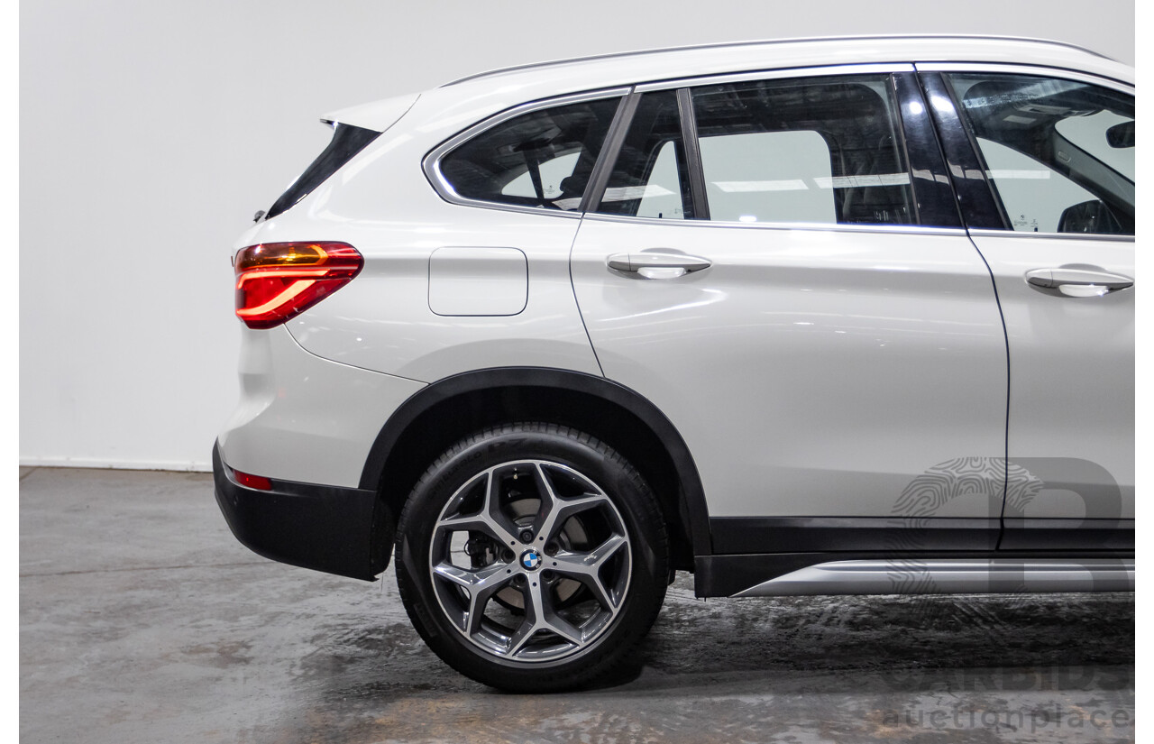 06/2016 BMW X1 sDrive 18d F48 4D Wagon White Turbo Diesel 2.0L